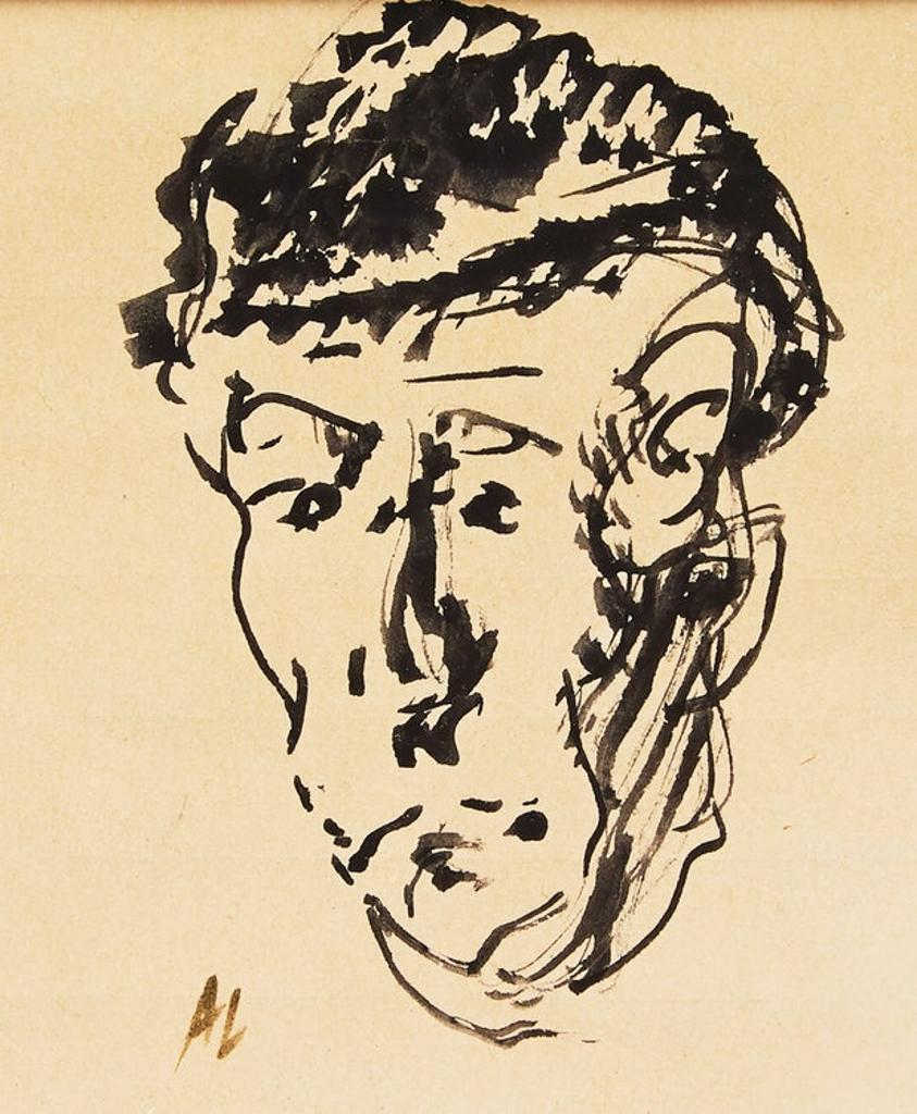 Arthur Lismer (1885-1969) - Portrait of A.Y. Jackson
