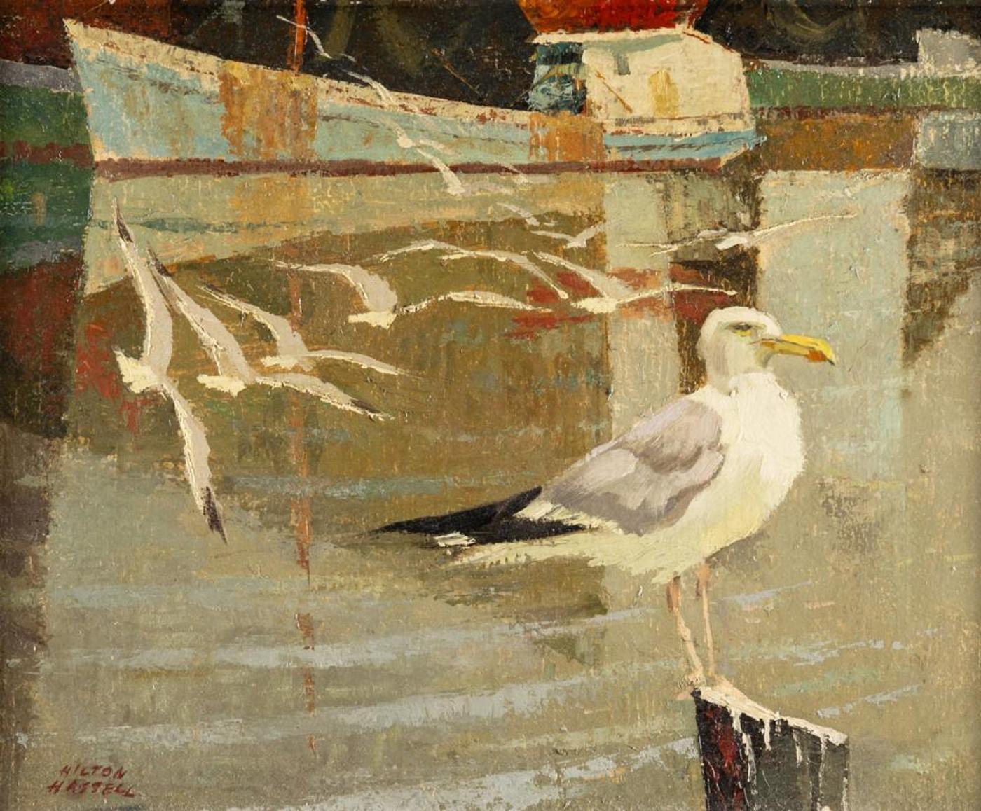 Hilton MacDonald Hassell (1910-1980) - Seagulls