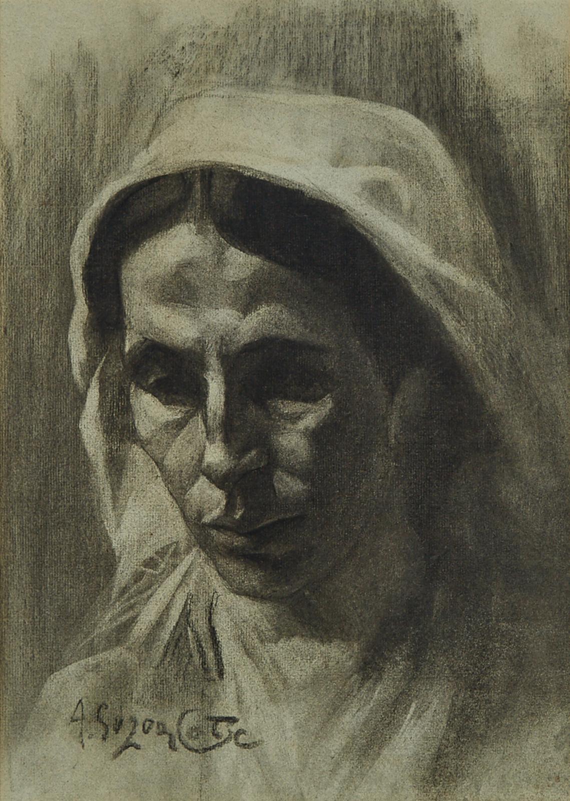 Marc-Aurèle de Foy Suzor-Coté (1869-1937) - Sketch Of A Woman
