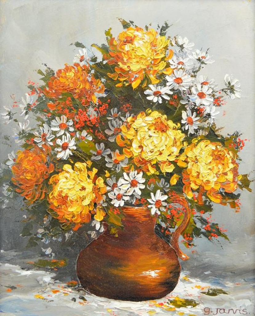Georgia Jarvis (1944-1990) - Still Life with Vase of Flowers