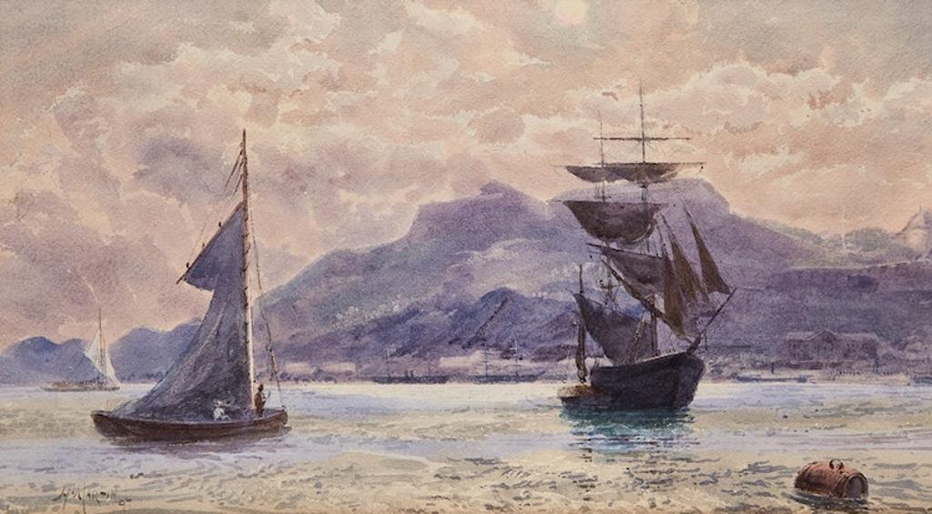 Henry Byam Martin (1837-1902) - Harbour, Quebec City