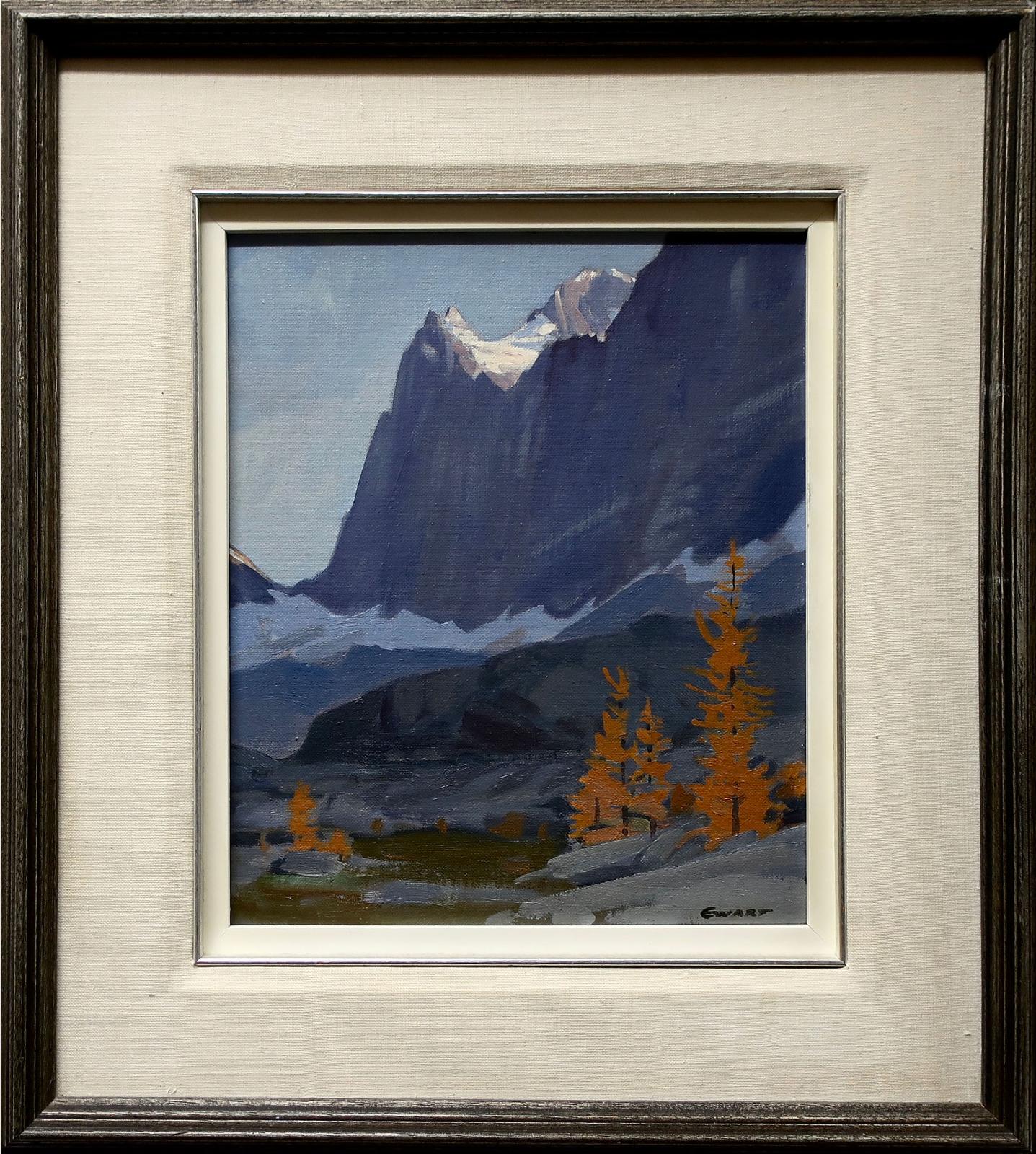 Peter Maxwell Ewart (1918-2001) - Evening Light, Mt. Biddell