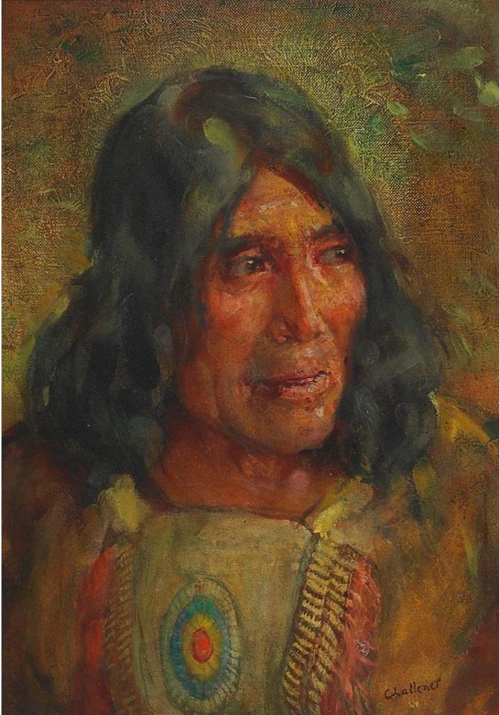 Frederick Sproston Challener (1869-1958) - Cree Indian
