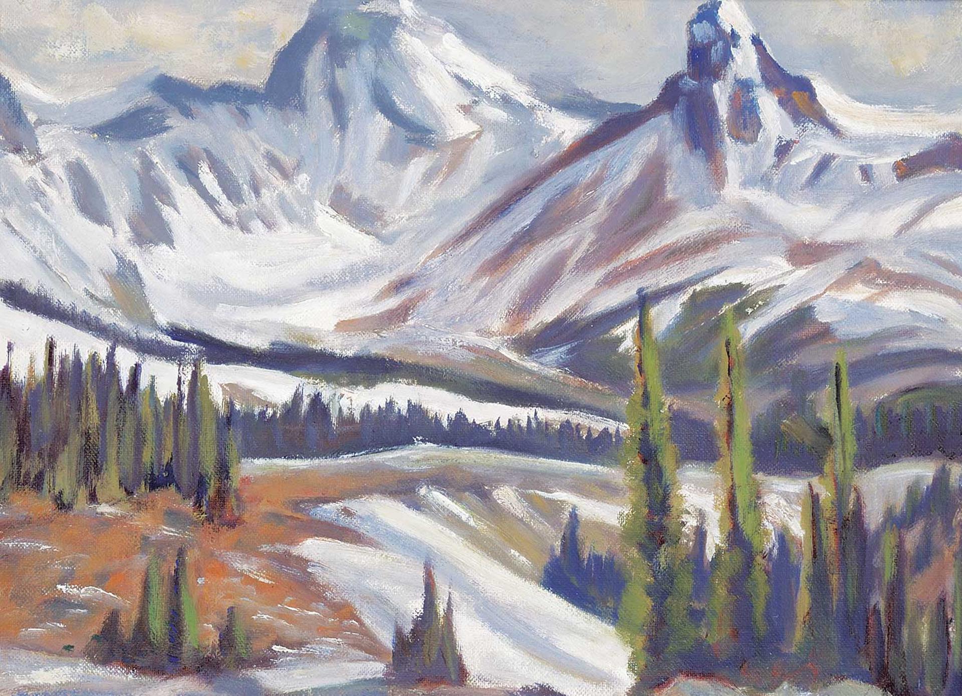 John Davenall Turner (1900-1980) - Mountains - Jasper Park