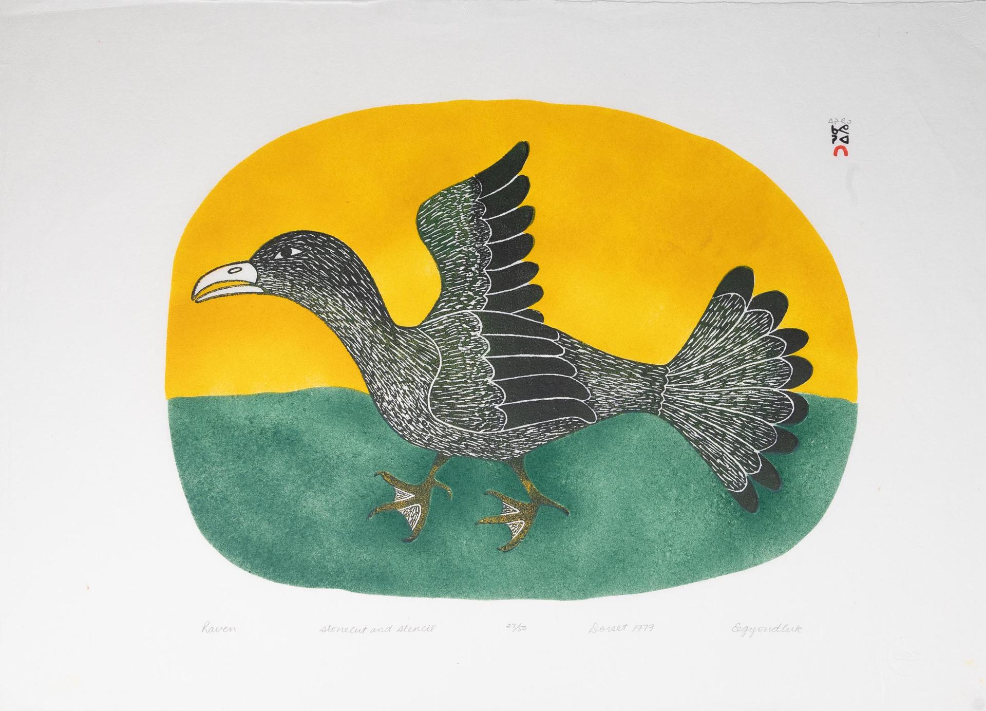 Egevadluq (Eegyvuldluk) Ragee (1920-1983) - RAVEN, 1979