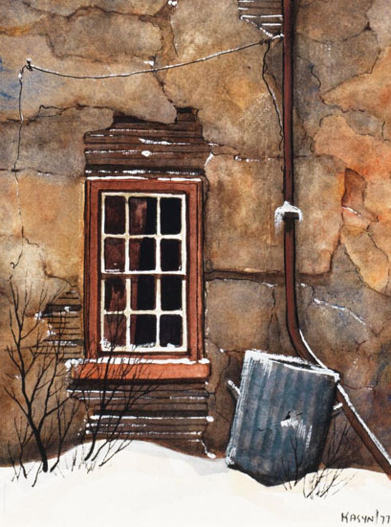 John Kasyn (1926-2008) - Window on the South Wall (Augusta St.)