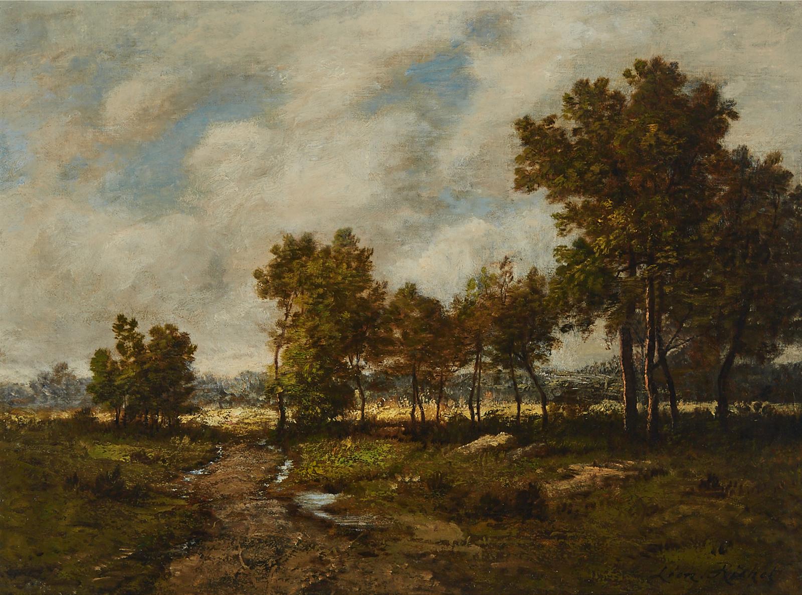 Léon Richet (1847-1907) - Fontainebleau