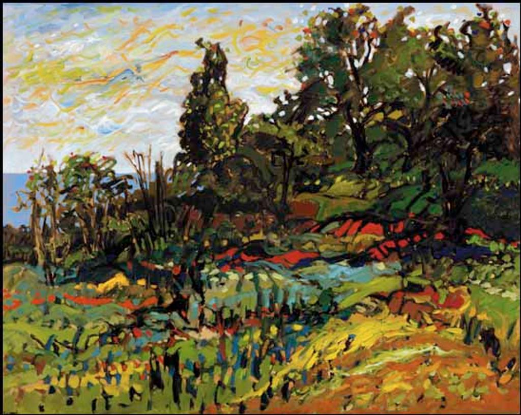 Yehouda Leon Chaki (1938-2023) - Spring Landscape 8041