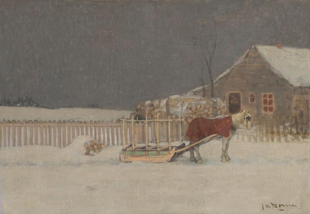 James Wilson Morrice (1865-1924) - Neige, Canada (Snow, Canada) (circa 1905)