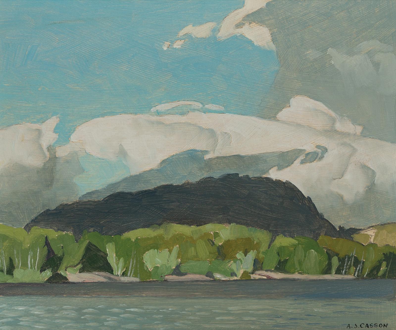 Alfred Joseph (A.J.) Casson (1898-1992) - Negeek Lake, 1968