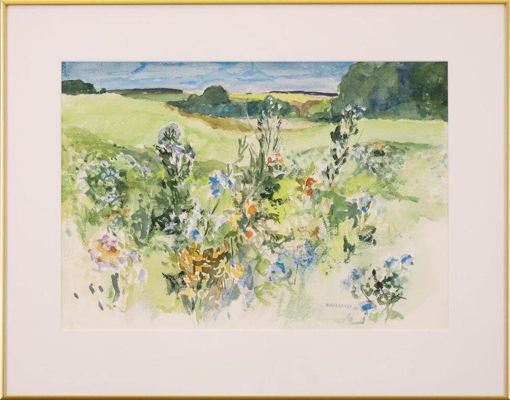 Wynona Croft Mulcaster (1915-1985) - Flowers of the Field; 1986
