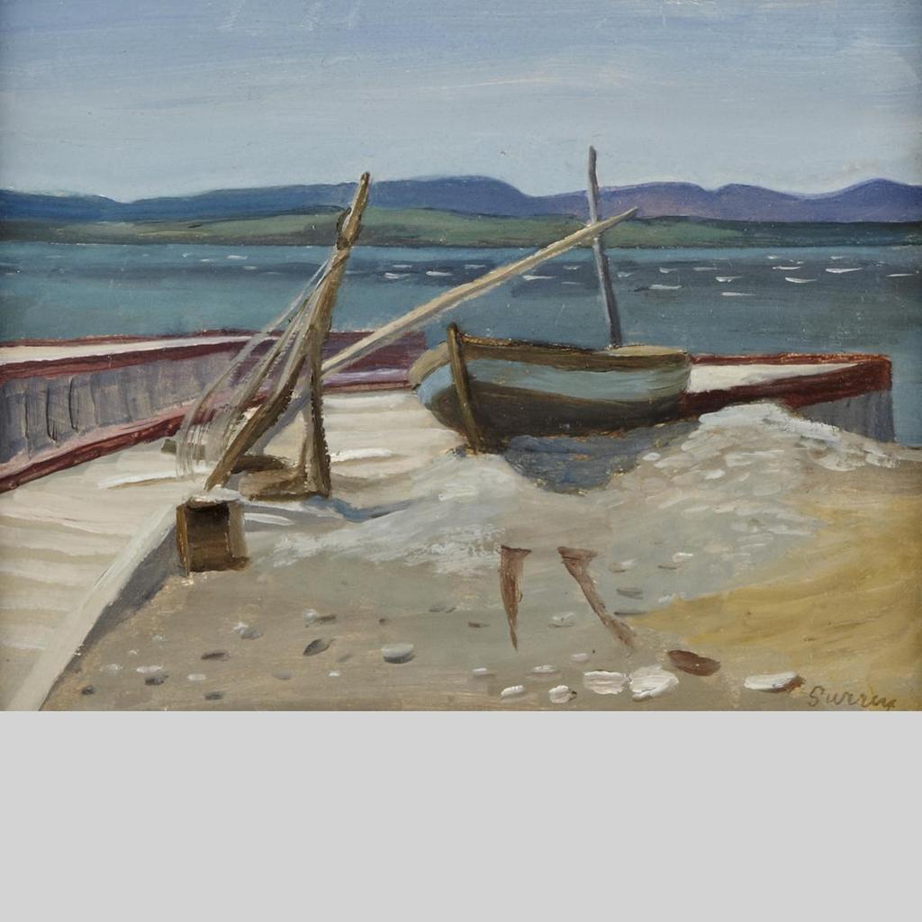 Philip Henry Howard Surrey (1910-1990) - Grand Greve Dock Ii, Gaspe