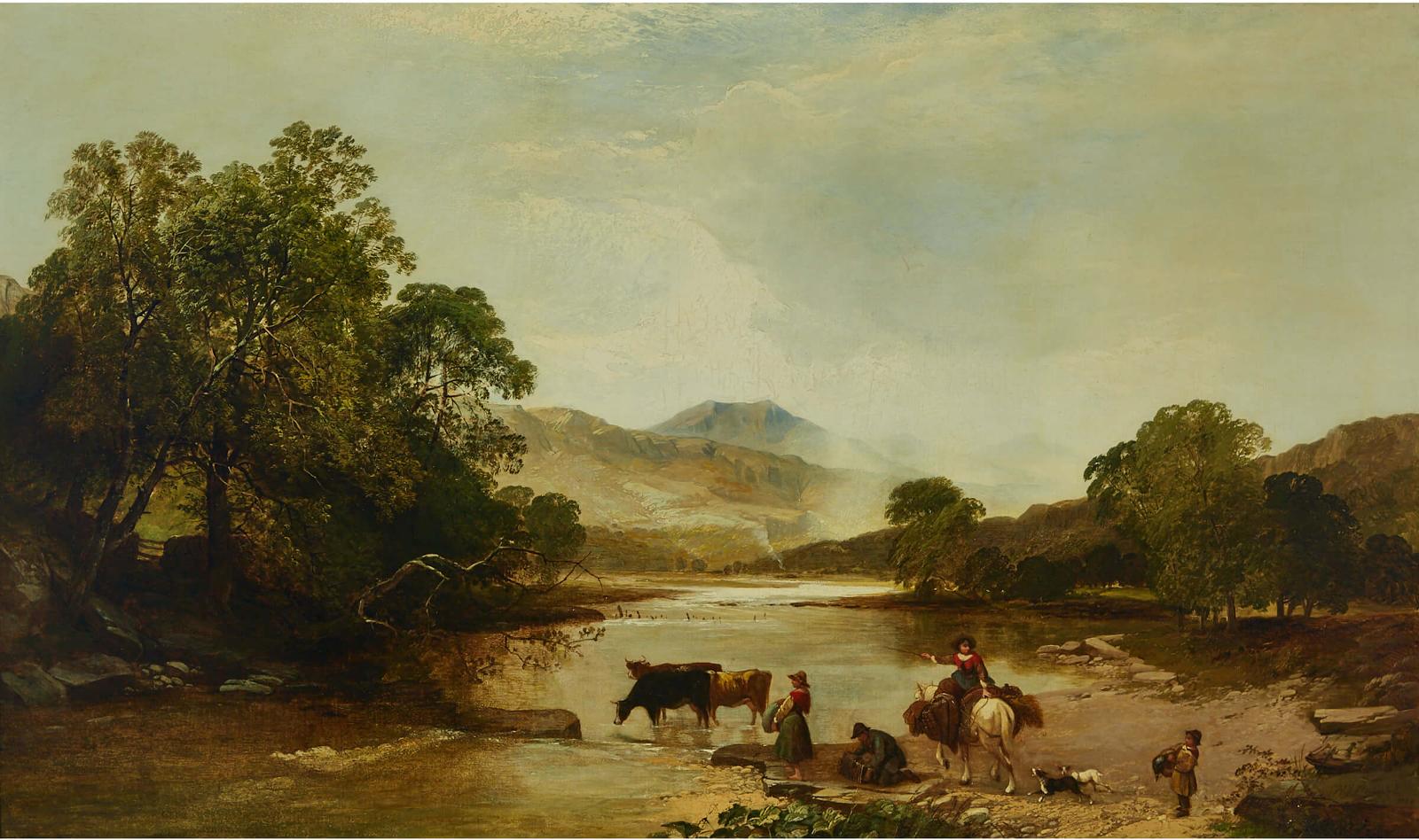 Henry John Boddington (1811-1865) - THE FORD, 1846