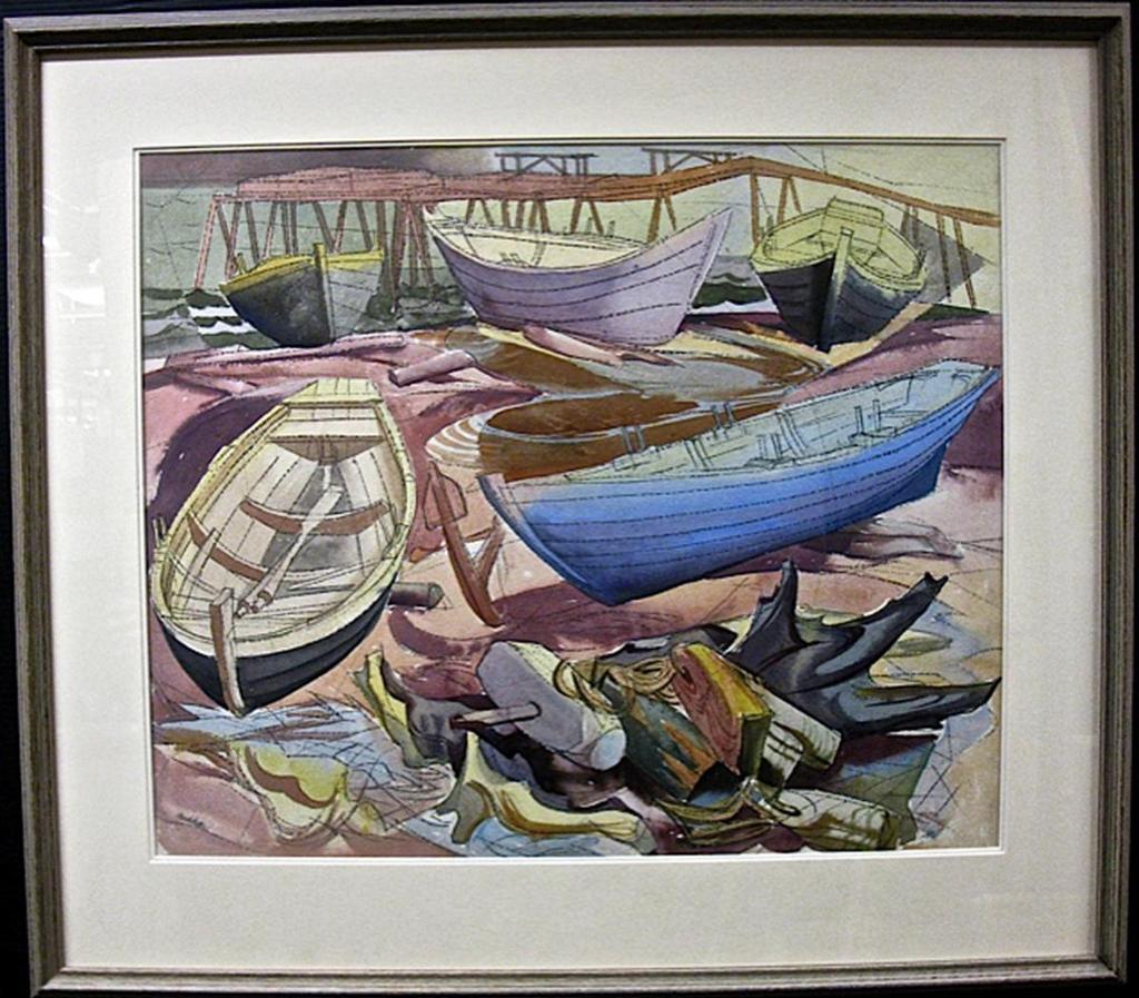 Donald Frederick Price Neddeau (1913-1998) - The Boat Yard