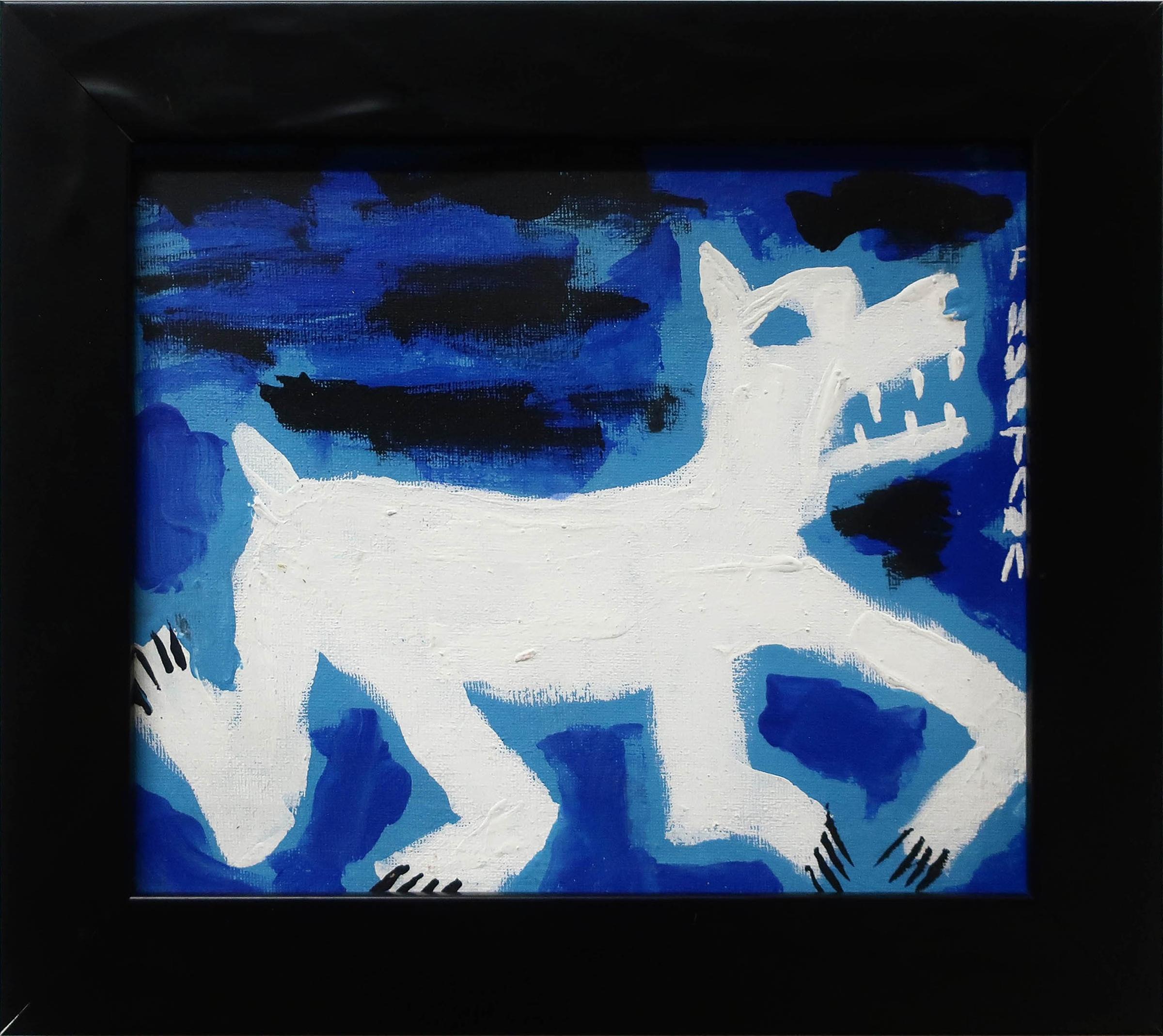Floyd Kuptana (1964-2021) - White Wolf