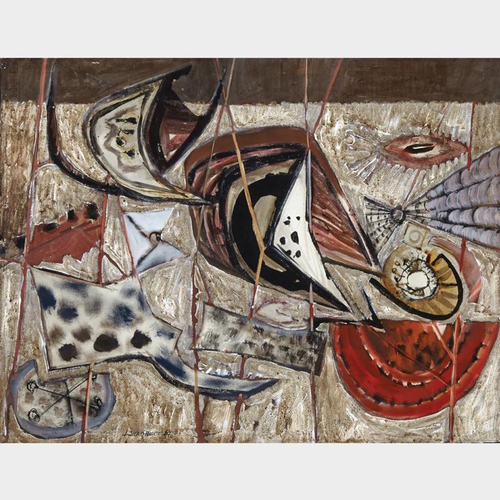 Jack Leaonard Shadbolt (1909-1998) - Untitled - Abstraction
