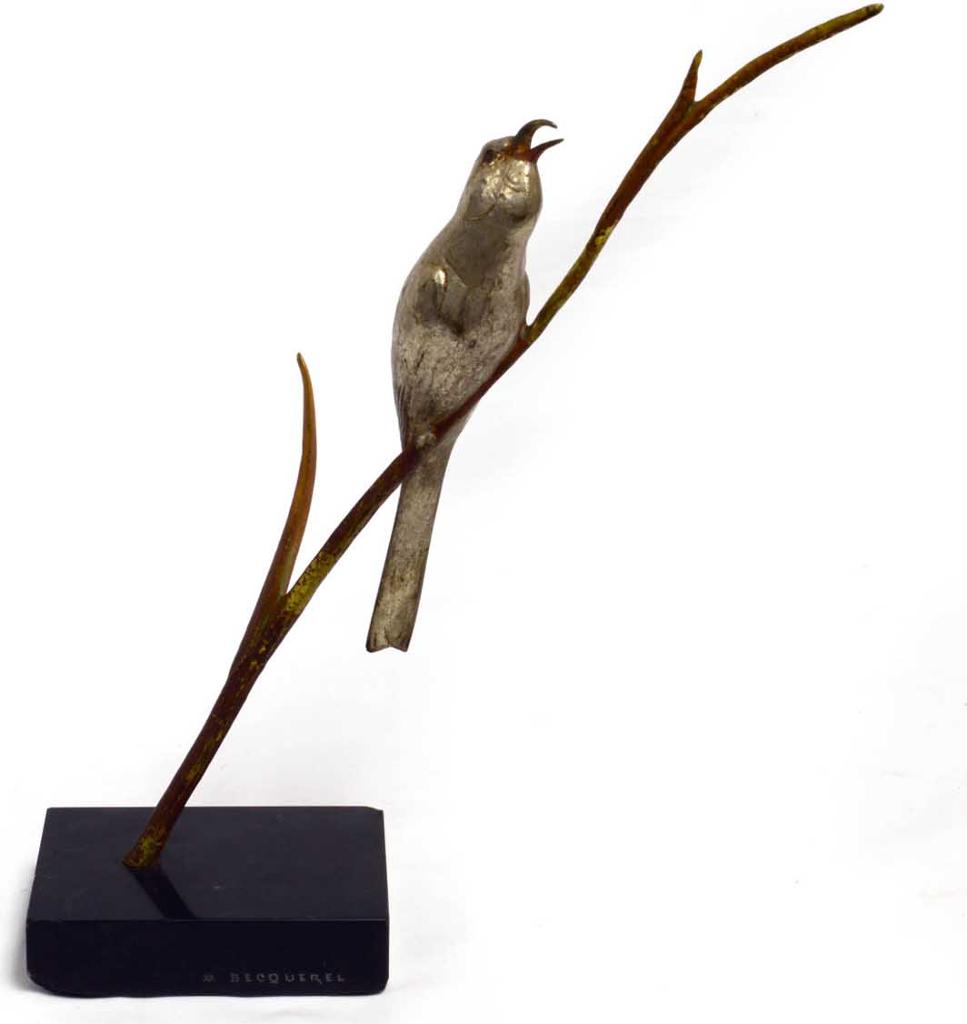 André Vincent Becquerel (1893-1981) - Bird perched on a branch