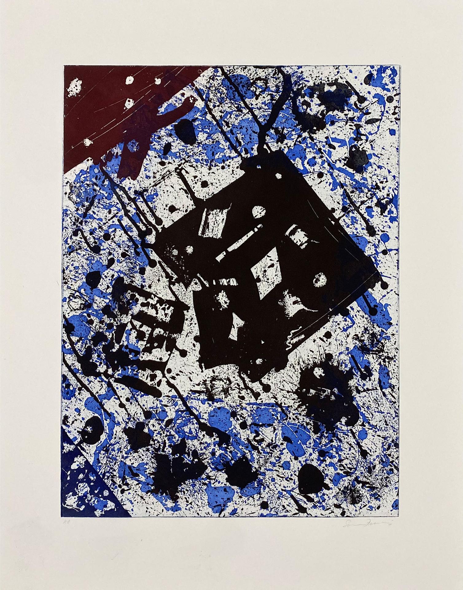 Sam Francis (1923-1994) - UNTITLED, 1982 [L. 33, SFE-001]