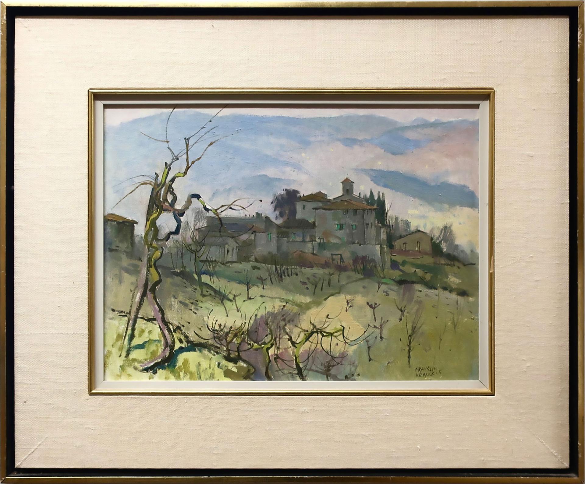 George Franklin Arbuckle (1909-2001) - Grapevines At Cistio (Italy)