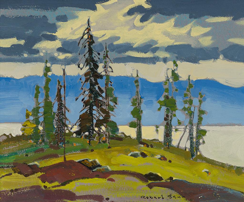 Robert Douglas Genn (1936-2014) - Grey and Green