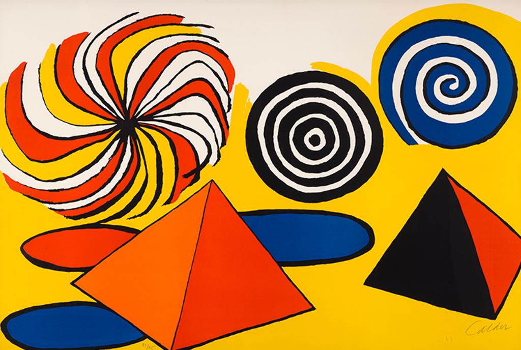 Alexander Calder (1898-1976) - Spirals & Pyramids