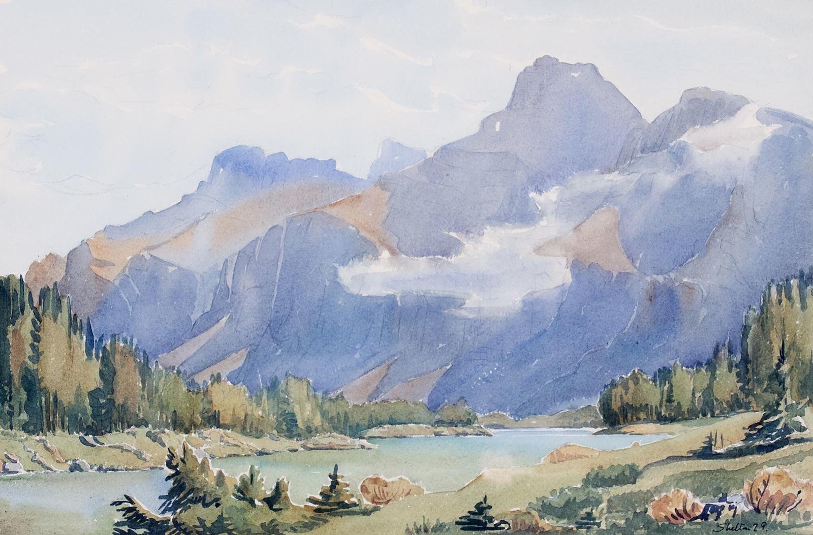 Margaret Dorothy Shelton (1915-1984) - Sawback Range; 1979