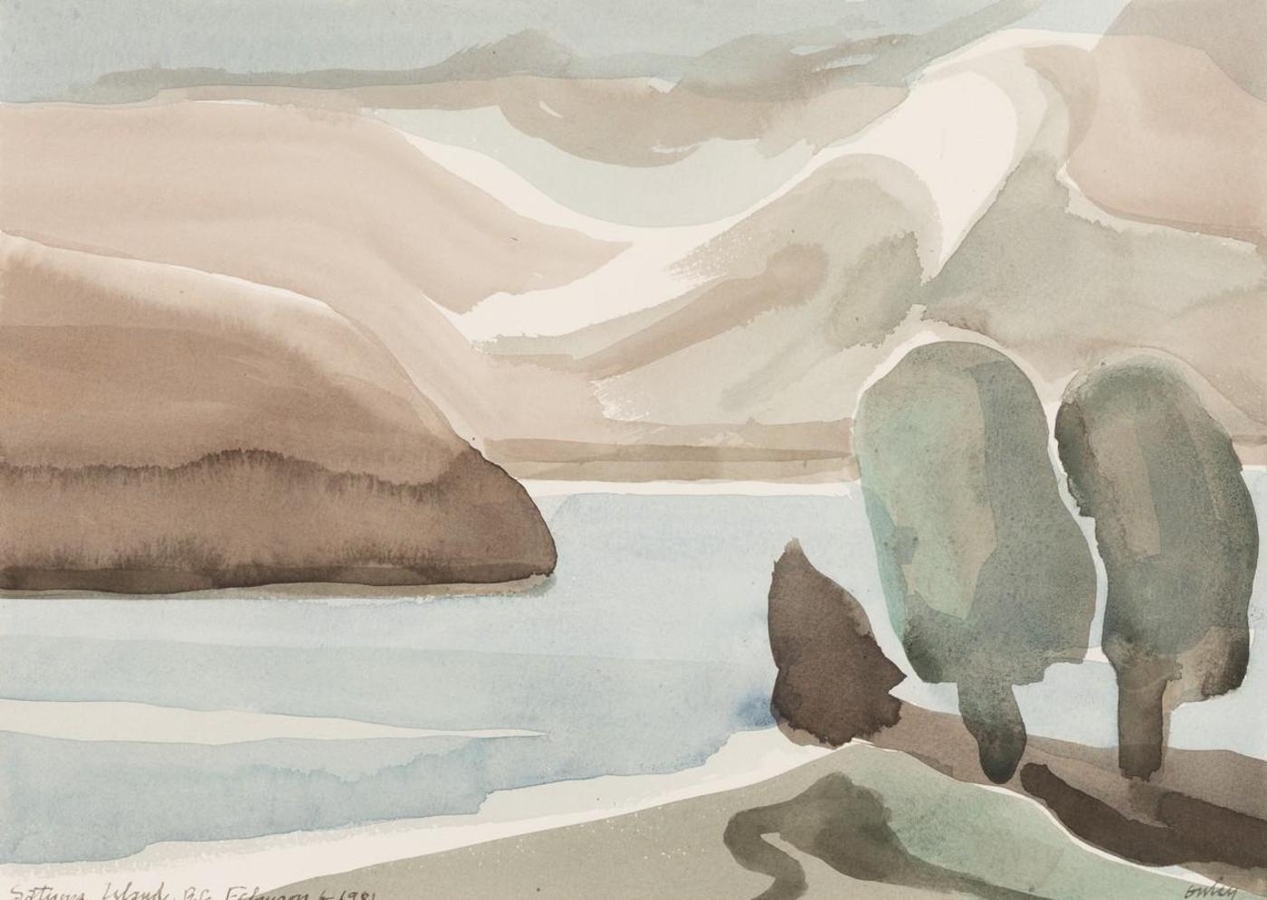 Norman Anthony (Toni) Onley (1928-2004) - Saturna Island, B.C.