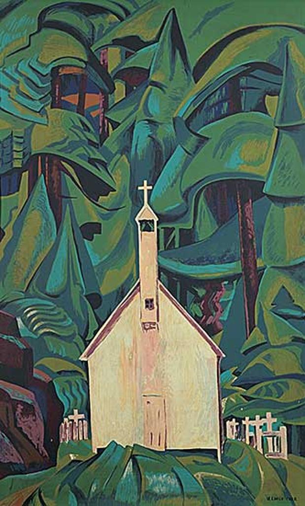 Emily Carr (1871-1945) - Church at Yuquot Village [formerly Indian Church; and White Church]