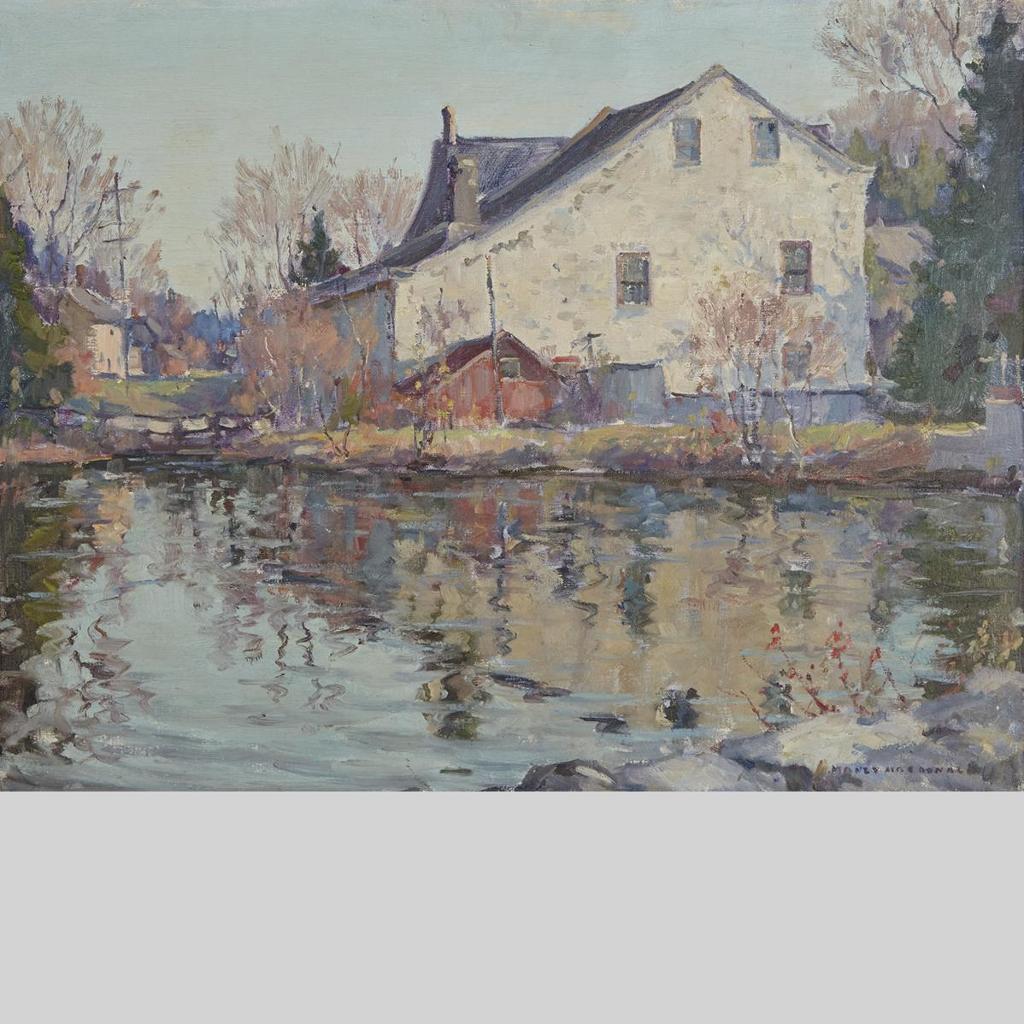 Manly Edward MacDonald (1889-1971) - Old Mill, Salmon River, Ont.