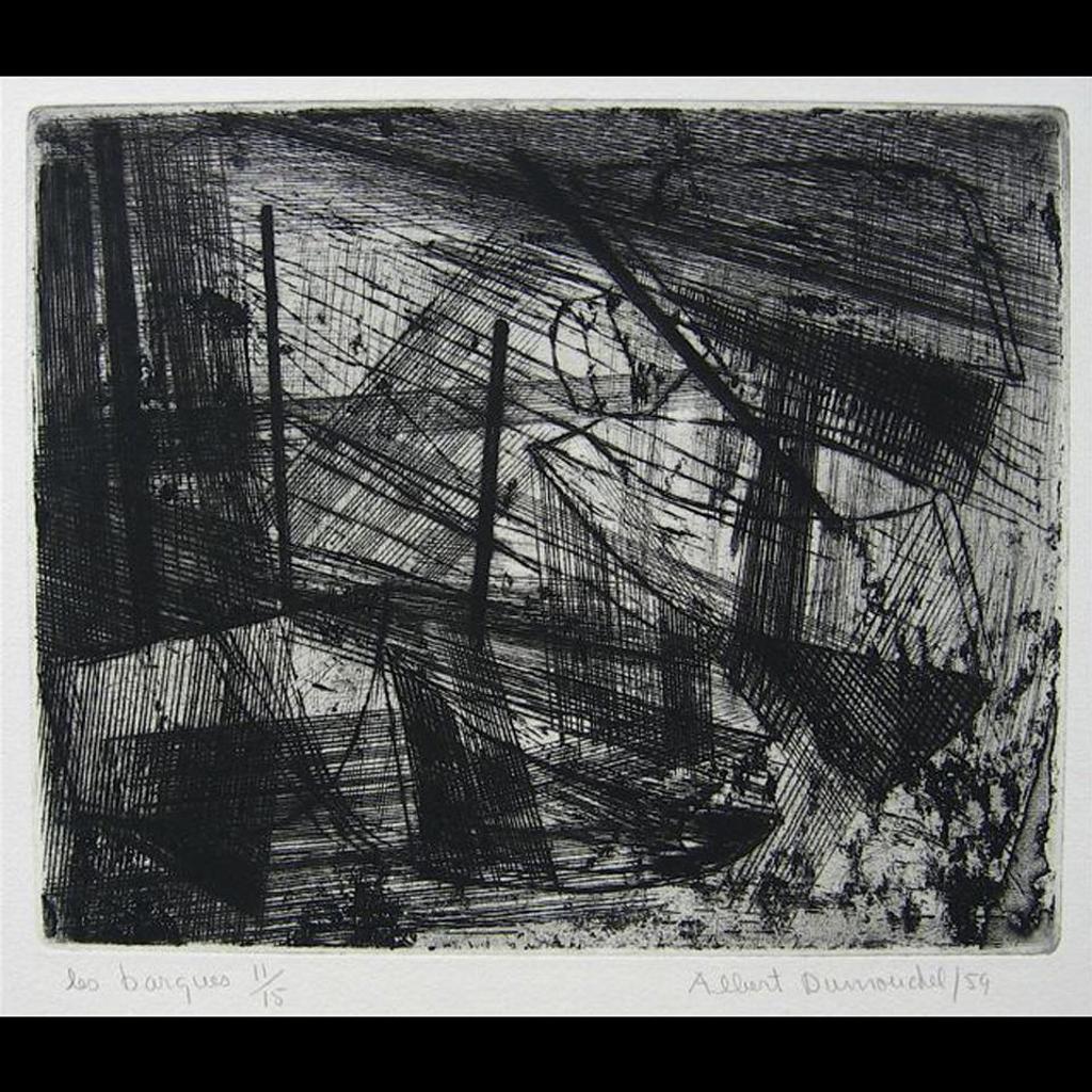 Albert Dumouchel (1916-1971) - Les Barques