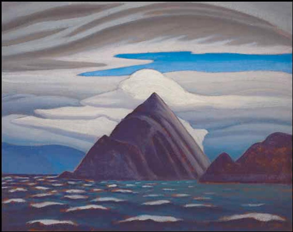 Lawren Stewart Harris (1885-1970) - Morin Island, Eclipse Sound, North Baffin Island, Arctic Painting XXXVI