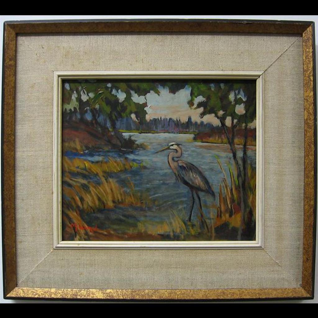 James Millar (1897-1977) - Great Blue Heron