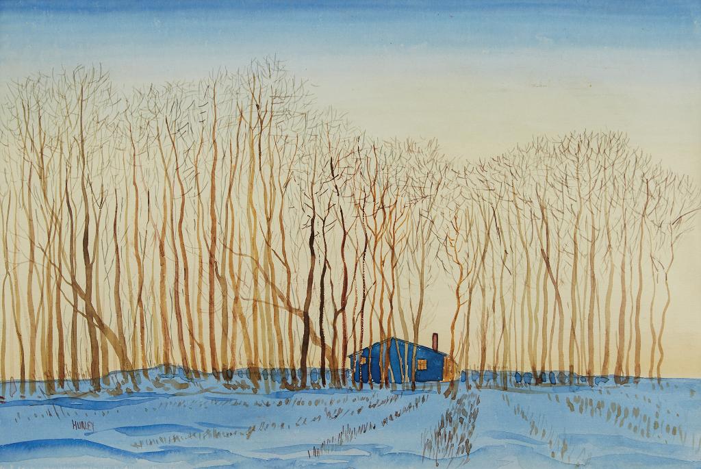 Robert Newton Hurley (1894-1980) - Winter Landscape