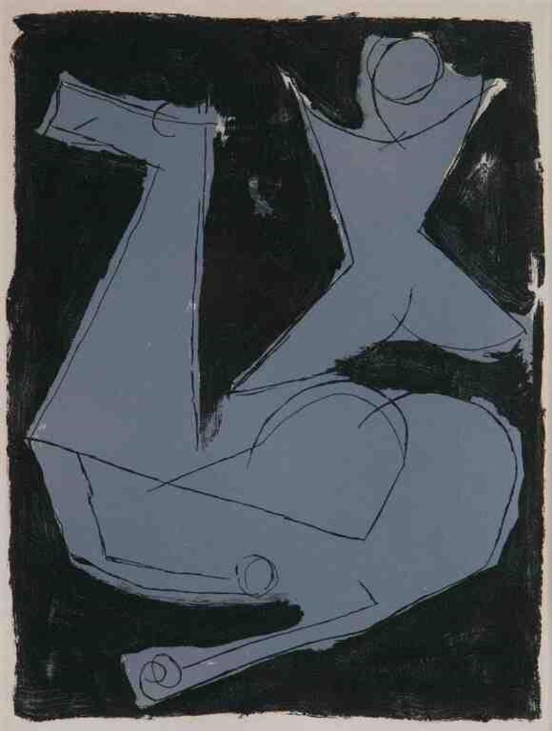 Marino Marini (1901-1980) - Guerriero (1963) (from Idea e Spazio)