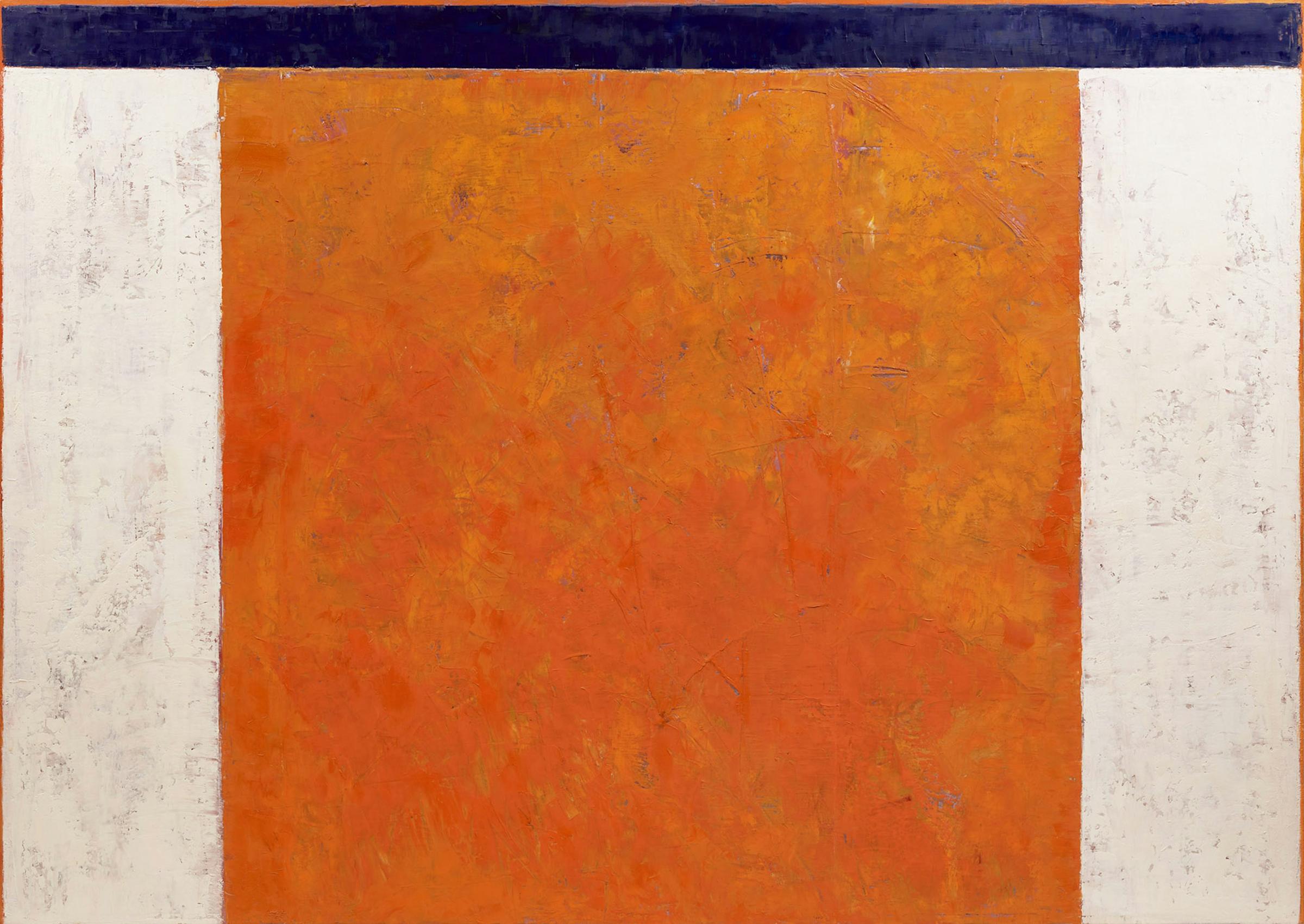 David Sorensen (1937-2011) - Japanese Flag No. 1 - Orange