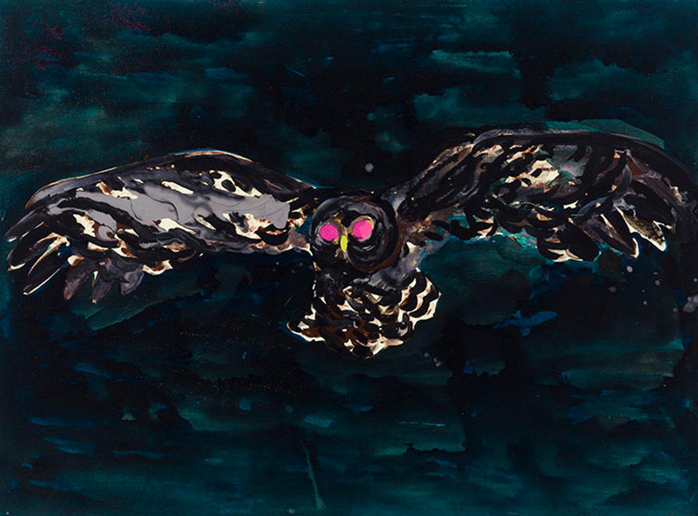 Kim Dorland (1974) - Owl