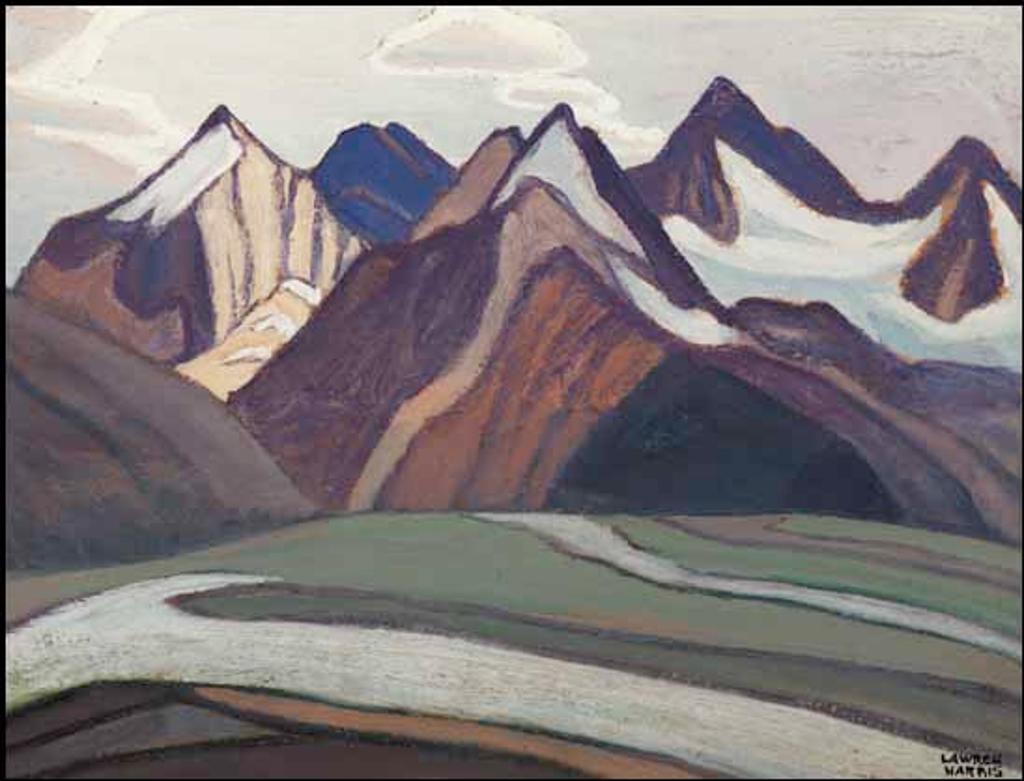 Lawren Stewart Harris (1885-1970) - Mountains, Jasper