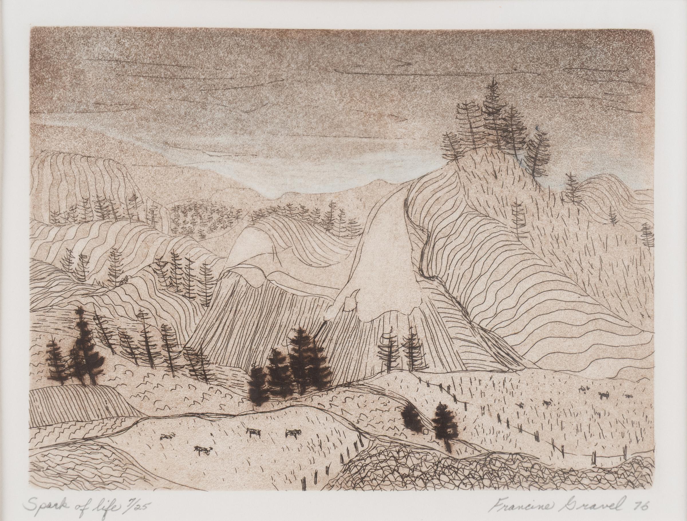Francine Gravel (1944) - Untitled