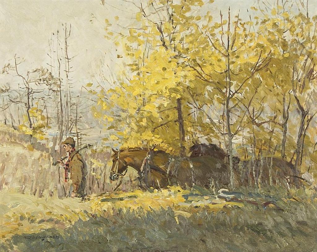 Robert Elmer Lougheed (1901-1982) - Off Logging