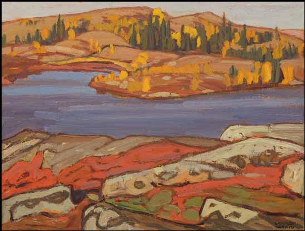 Lawren Stewart Harris (1885-1970) - Lake Superior Sketch LXXXVII