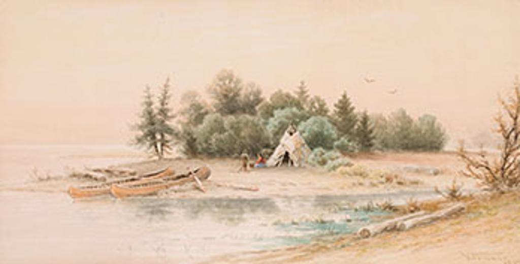 Frederick Arthur Verner (1836-1928) - Pointe Pelée, Lake Erie