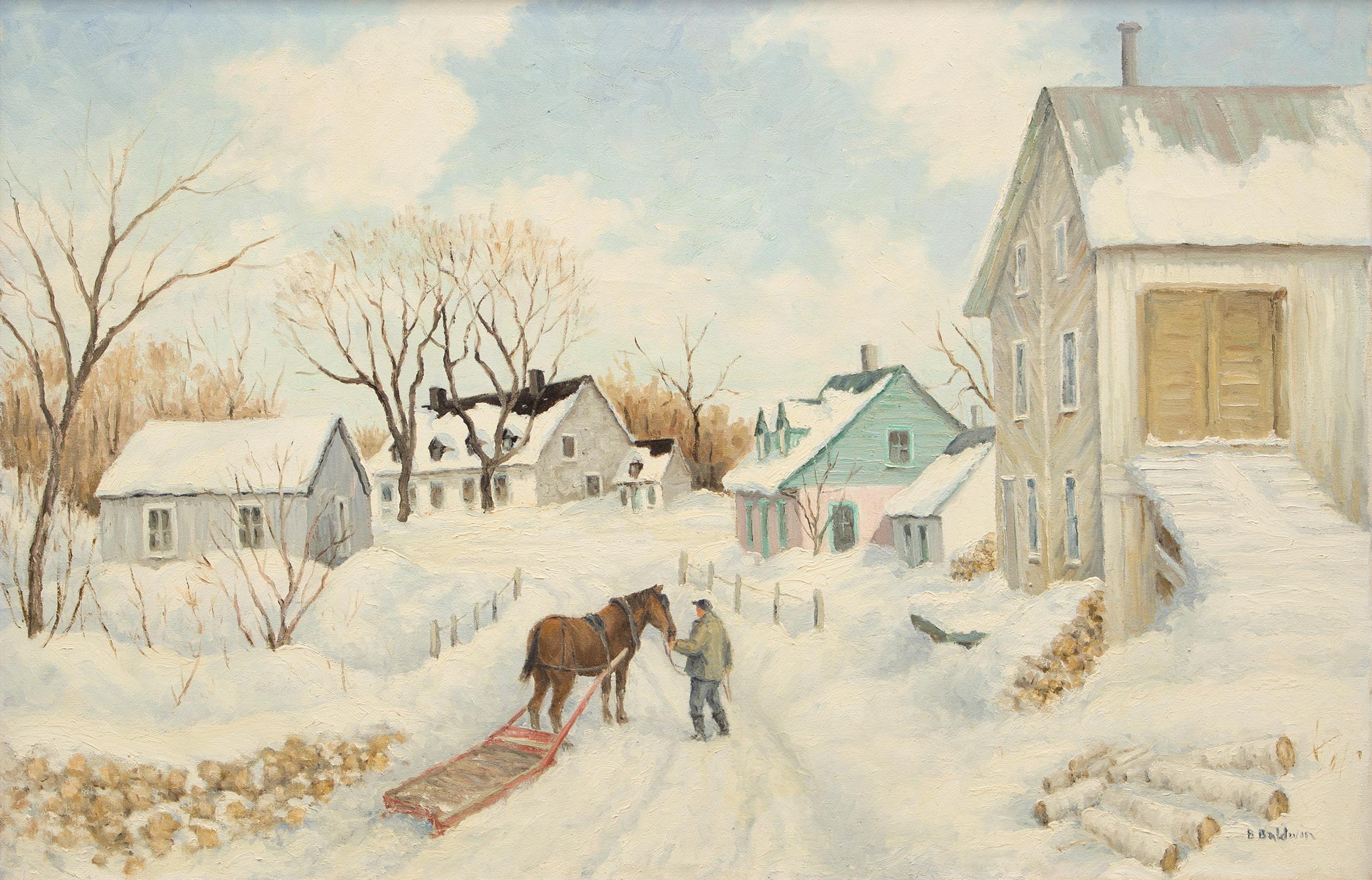 Betty Baldwin (1889-1991) - Saint-Antoine-de-Tilly, n.d.