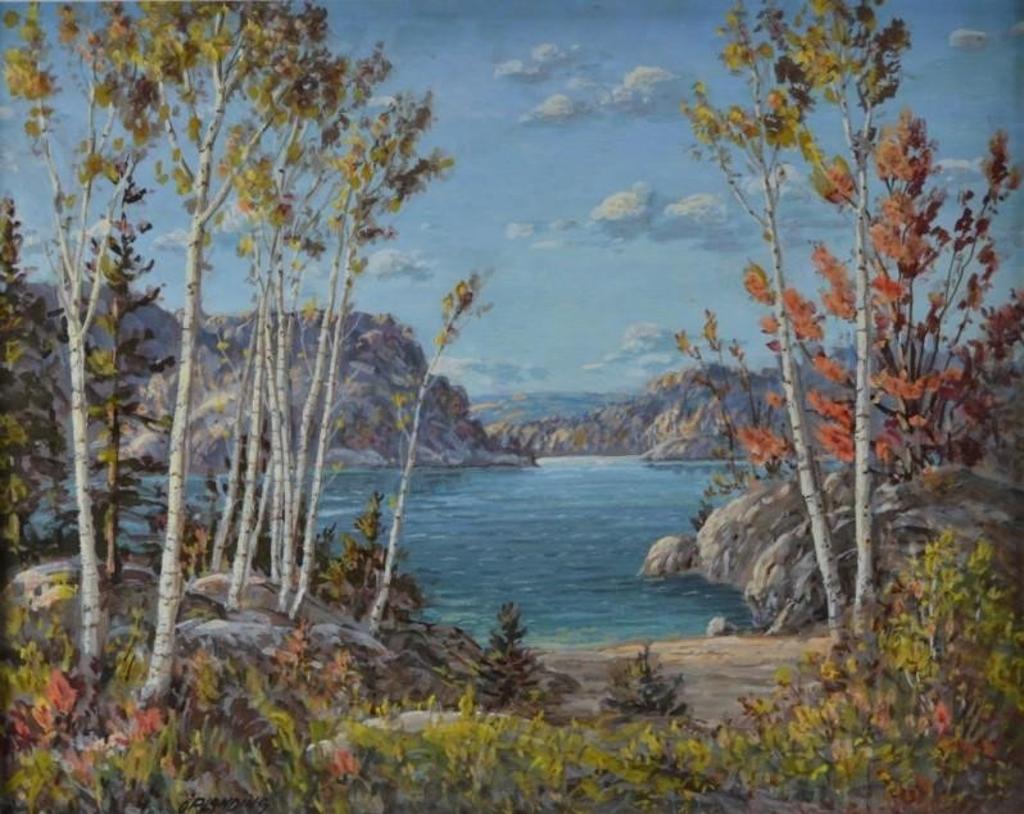 Otto Planding (1887-1964) - Autumn Lake