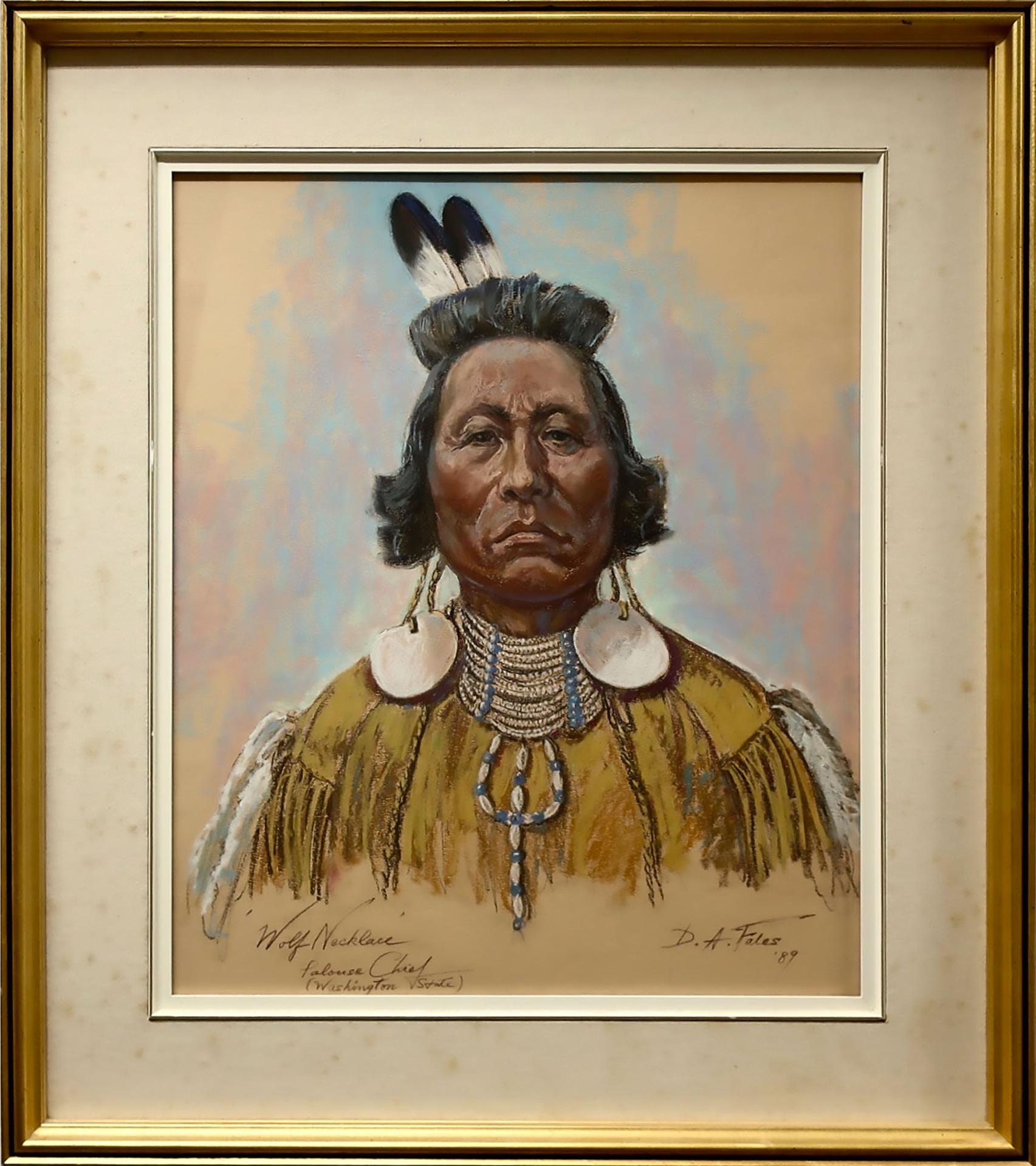 Douglas Allan Fales (1929) - 'wolf Necklace' Palouse Chief (Washington State)