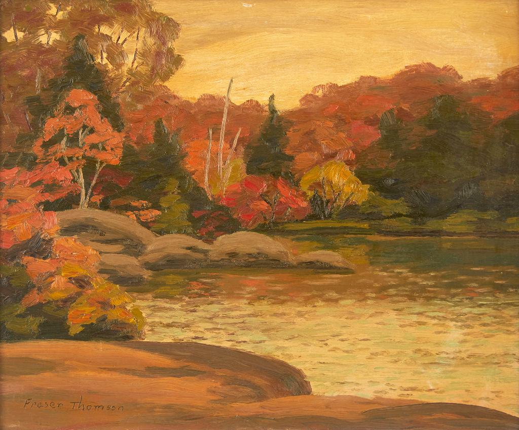 Fraser Thomson (1886-1967) - Cove Lake, Muskoka