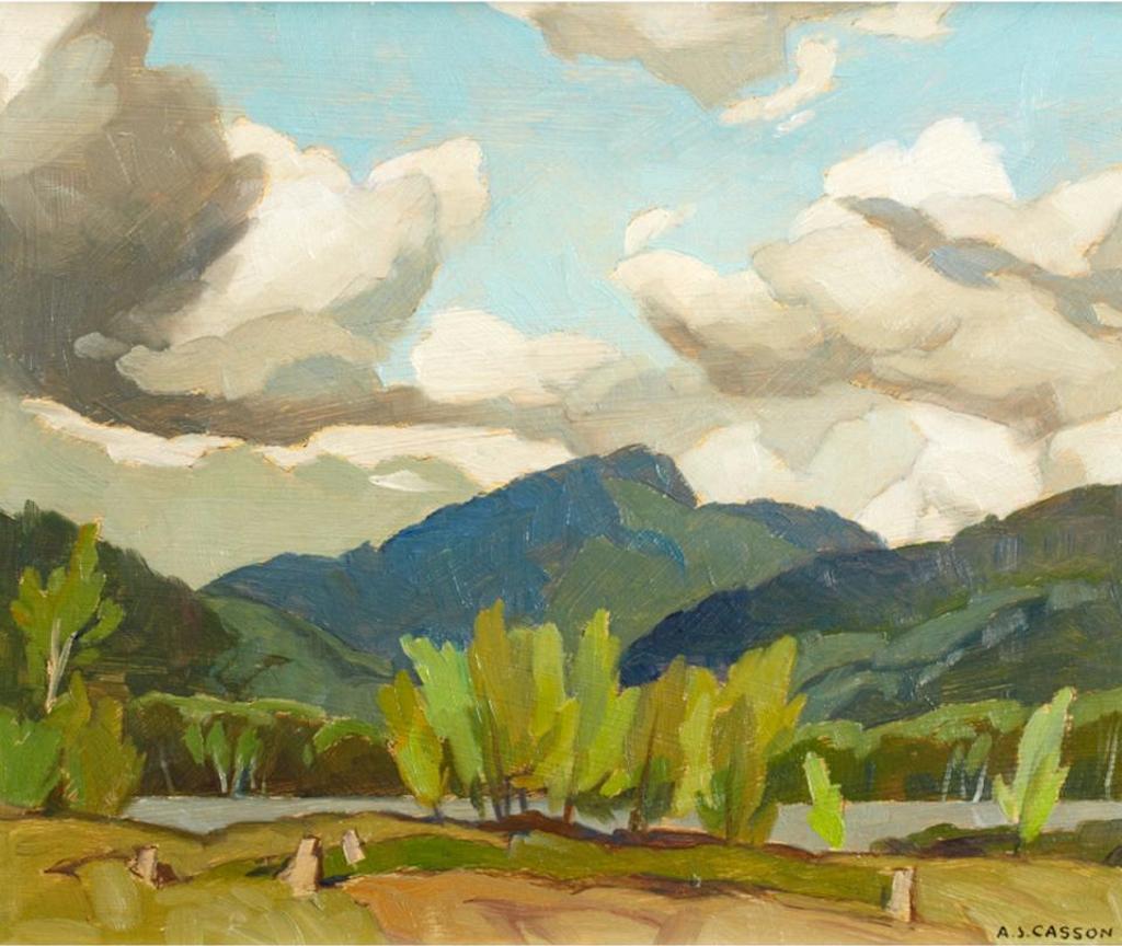 Alfred Joseph (A.J.) Casson (1898-1992) - Halfway Lake, 1968