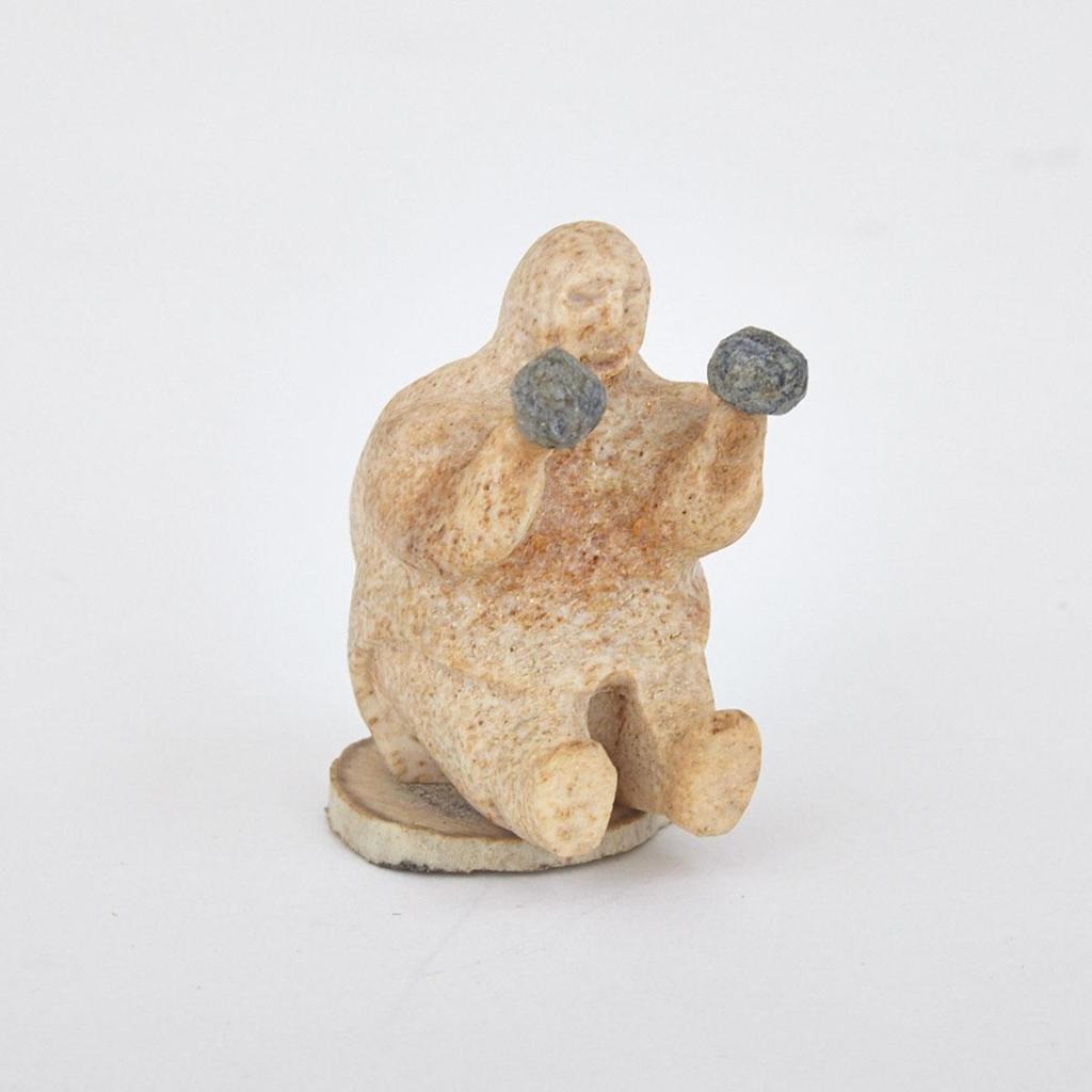 Klengenberg - Seated Woman Juggling Stone