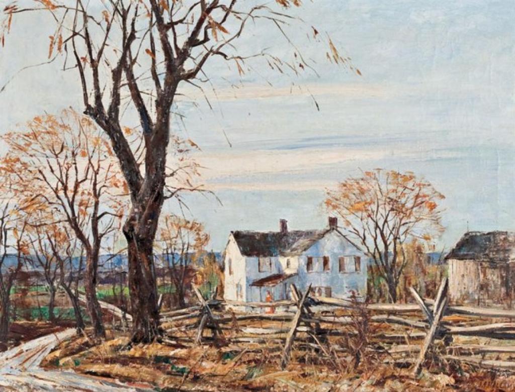 Joseph Sydney Hallam (1899-1953) - Autumn Side Road