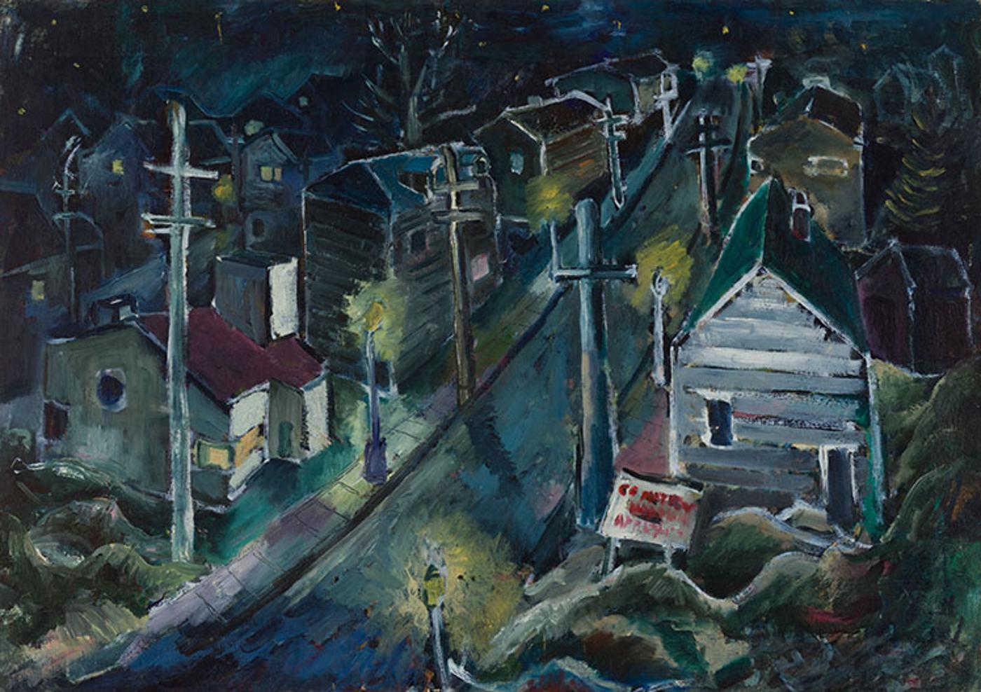 Max Singleton Maynard (1903-1982) - Cemetery Dark Street