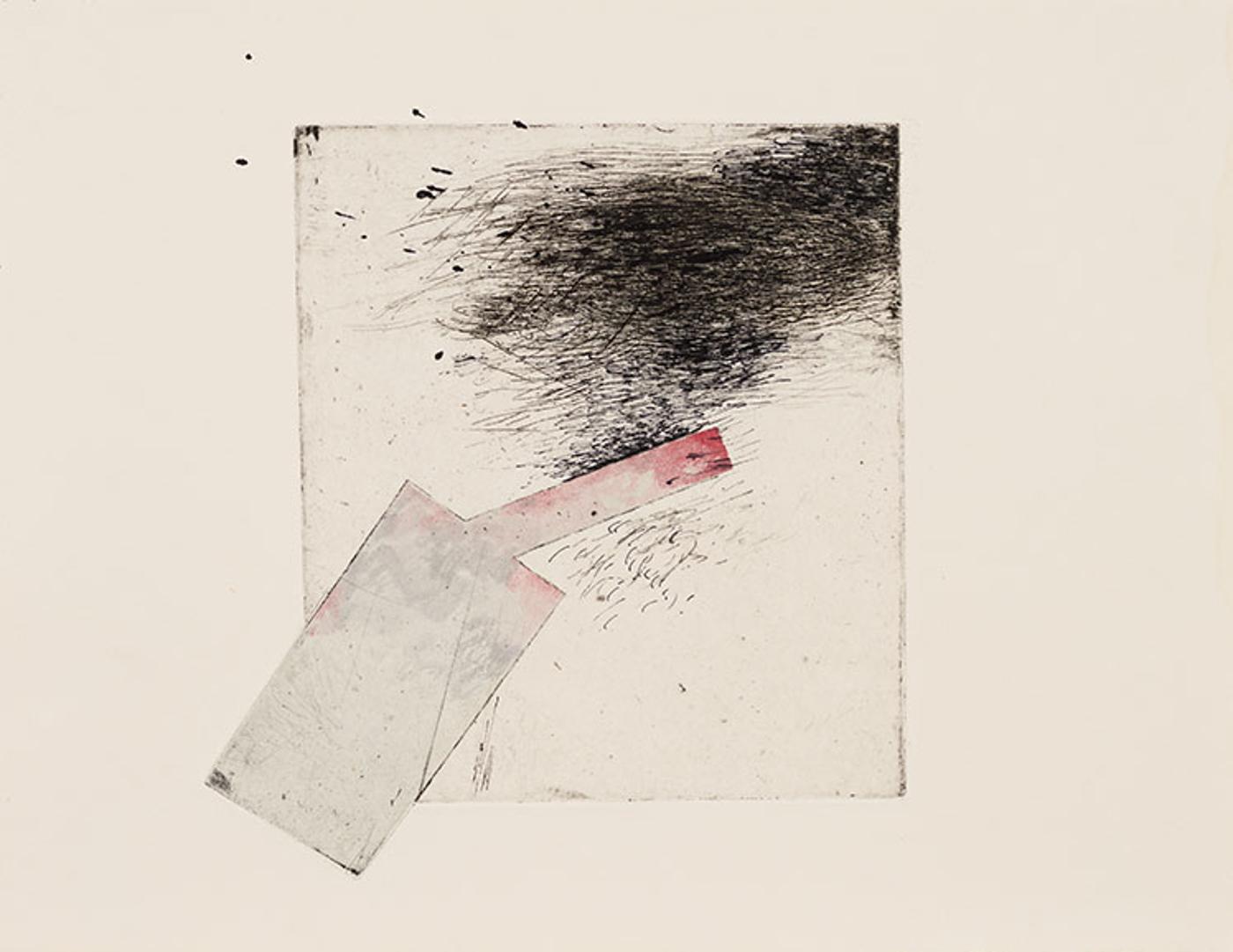 Betty Roodish Goodwin (1923-2008) - Untitled (from the Tombeau de René Crevel series #022)